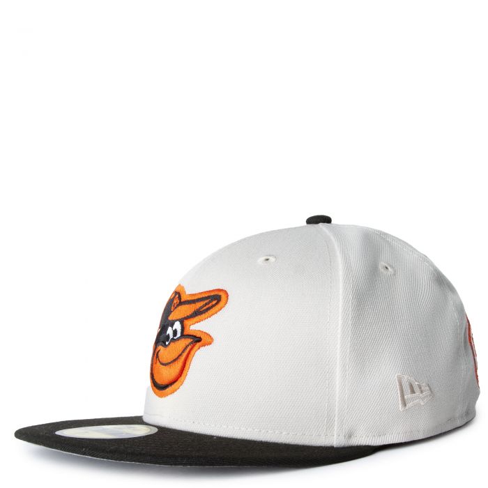 Baltimore Orioles Hat Baseball Cap Fitted 7 5/8 New Era Vintage
