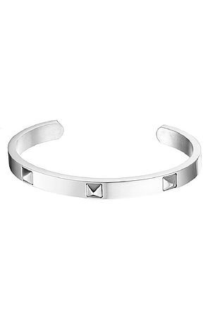 MISTER The Stud Cuff Bracelet - Chrome BSTUDCCHRM - Karmaloop