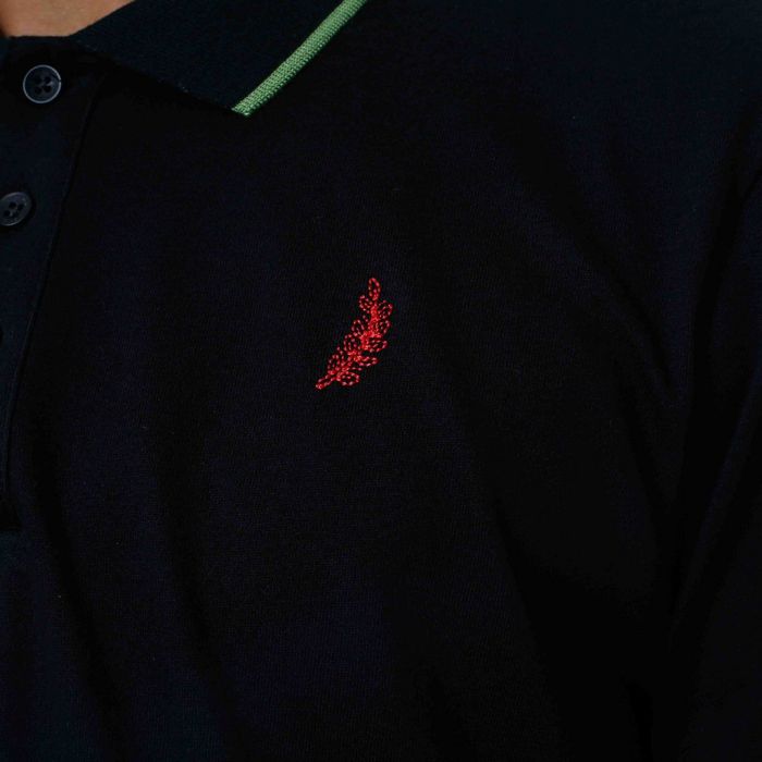 The Bereaved Polo Shirt in Black