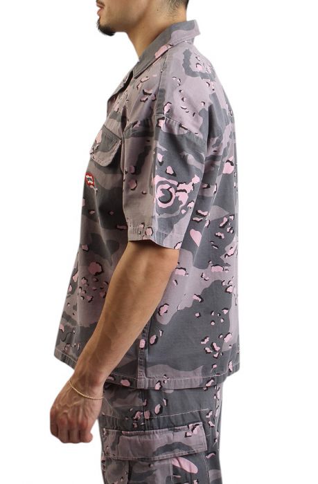 Ice Cream Sugar woven shirt 451-1600-PNK - Karmaloop