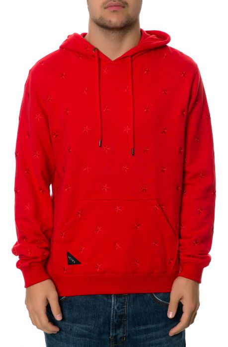 The Skydome Hoodie in Red