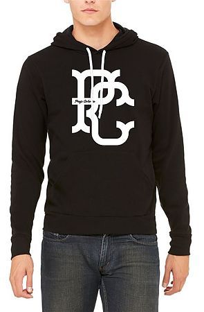Prep Coterie The Big Monogram Sweatshirt in Black and White Men XL - Streetwear -  - Sweatshirts XL