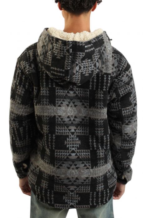 Tribal Hooded Overshirt