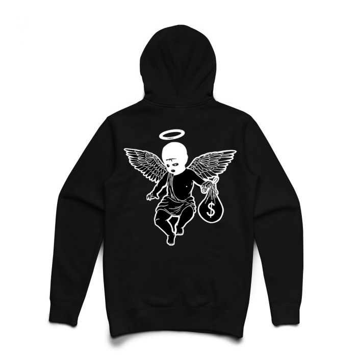 HASTA MUERTE Money Motivated Angel Hoodie HMMONEYMOTIVATEDANGELHOOD