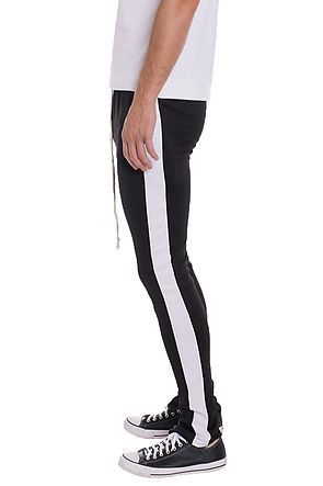 Single stripe track pants 2025