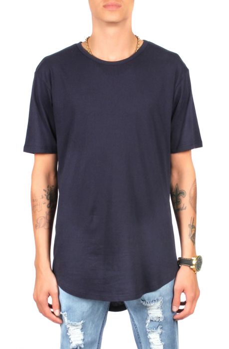 The CB Tall Tee in Navy