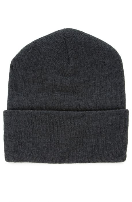 The Flag Rubber Beanie in Grey