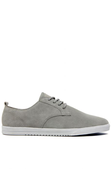 The Ellington Gravel Suede Shoes in Gray