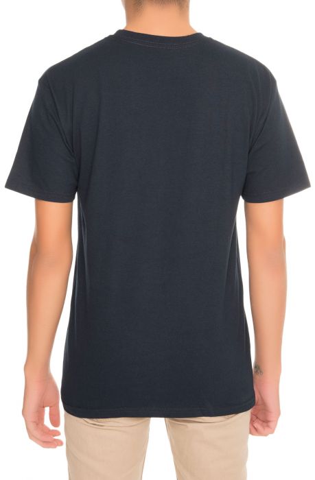 The Stone Cut Tee in Navy Navy