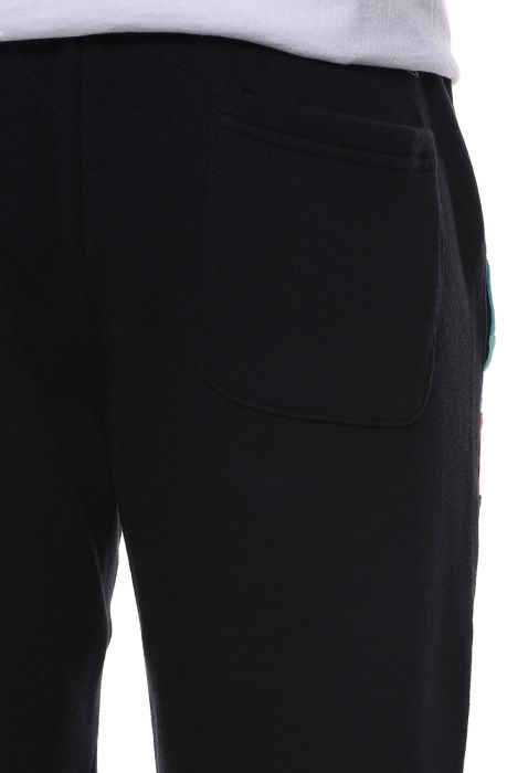 The 3D Cube Joggers in Black