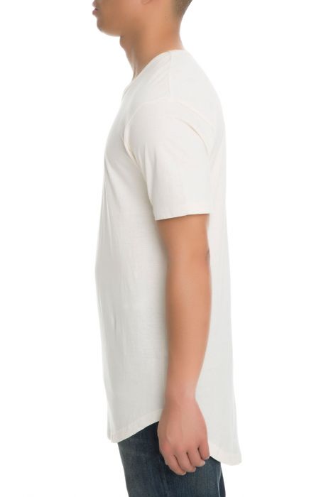 The CB Tall Tee in Vintage White