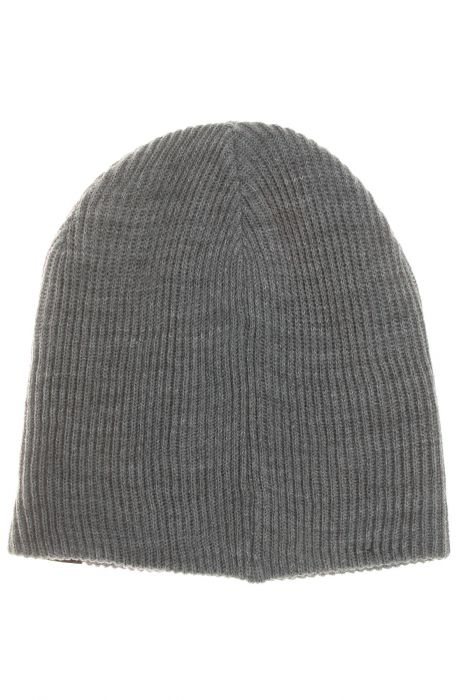The Compass Beanie in Charcoal Heather