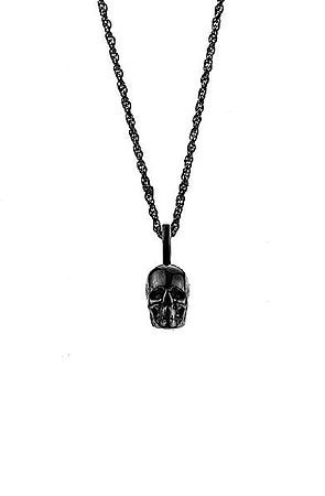 The Skull Necklace (Gunmetal)