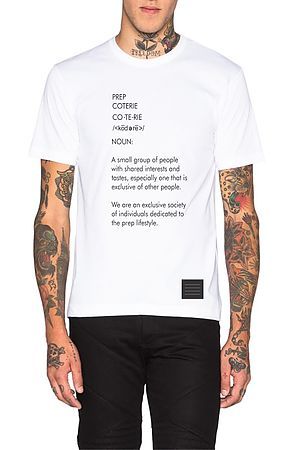The Prep Coterie Definition A T Shirt in White