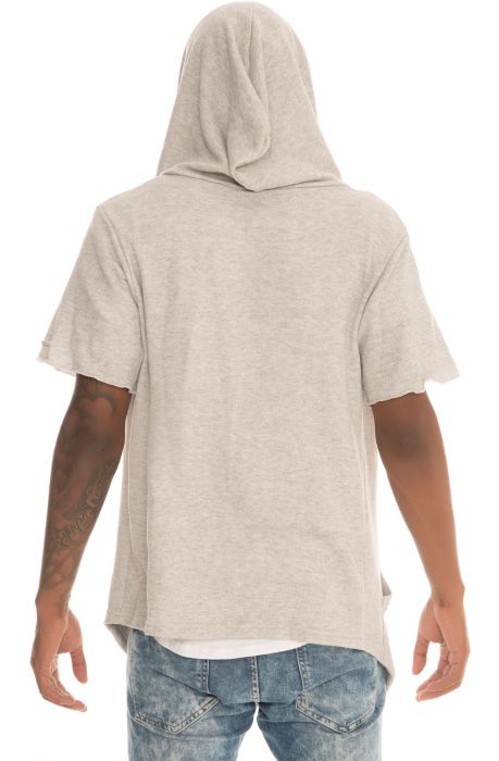 The Sado SS Cape in Athletic Heather Grey