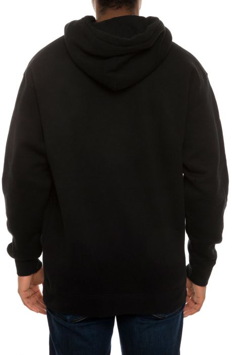 The Signal Pullover Hoodie in Black