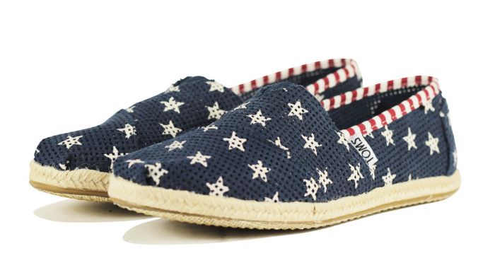 Toms for Women: Classic Navy Freetown Star