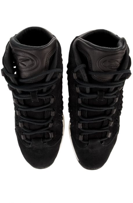 The Reebok x Hall Of Fame Question Mid in Black Braid Black