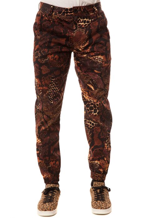 womens brown jogger pants