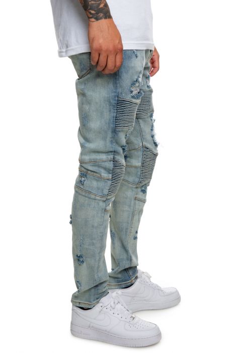 Bron Denim in Light Bleach