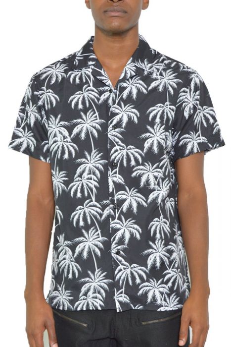 WEIV PALMS SHORT SLEEVE SHIRT WS7422 - Karmaloop