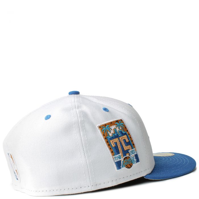 New Era Caps Los Angeles Lakers 59FIFTY Fitted Hat White/Blue