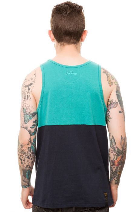The High-Low Tank in Teal
