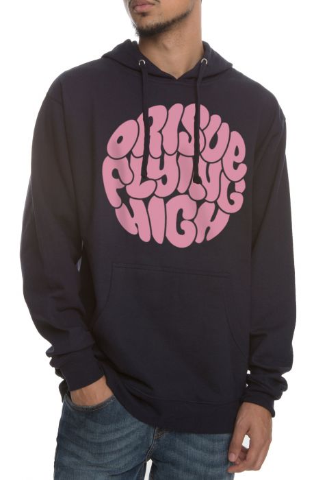 The Fly High Bubble Hoodie in Navy