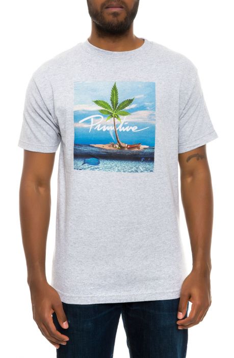 The Paradise Tee in Athletic Heather