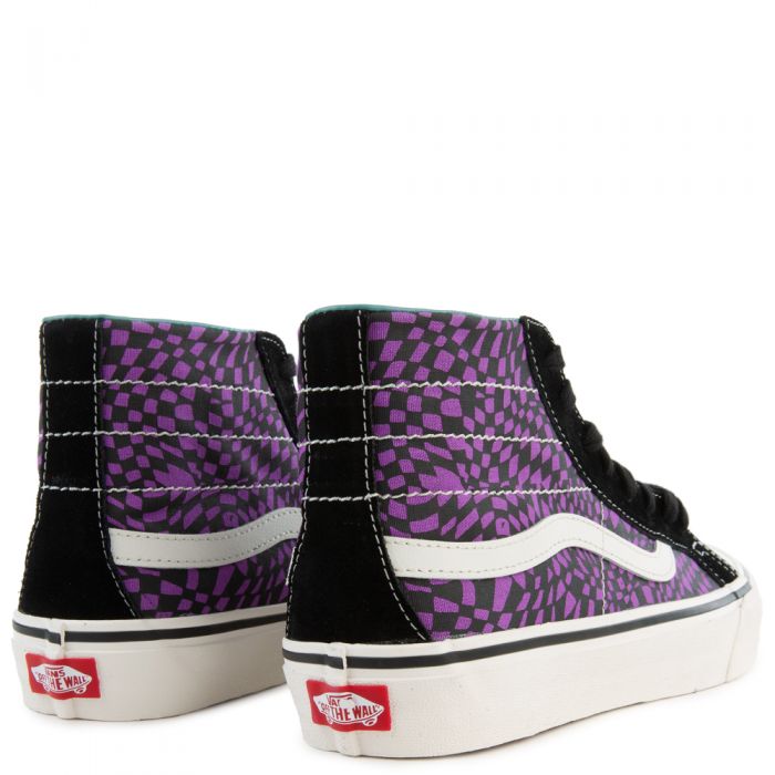Vans sk8 hi black marshmallow Clearance