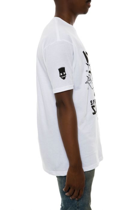 The NEFF x Simpsons Springfield Sushi Tee in White