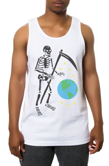 The Death From Above Tank Top in White