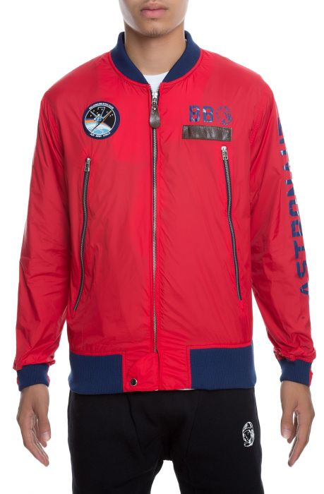 The Canaveral Cadet Bomber in Racing Fire Red