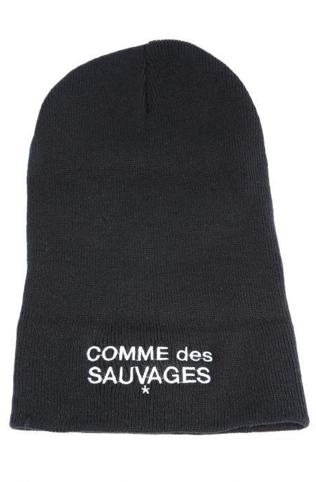 The Comme Slouch Beanie in Black