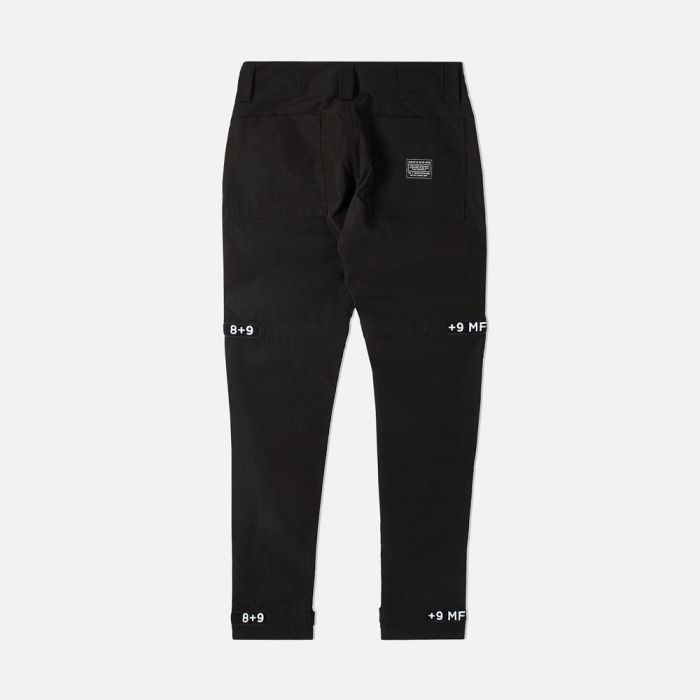 8&9 MFG CO. Strapped Up Utility Pants Rip Stop Black PSTRIPBLKBLACK