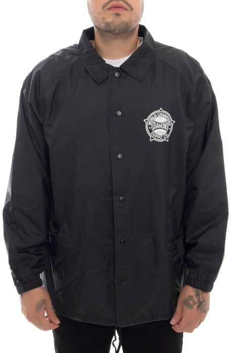 The World Renowned Coaches Jacket in Black