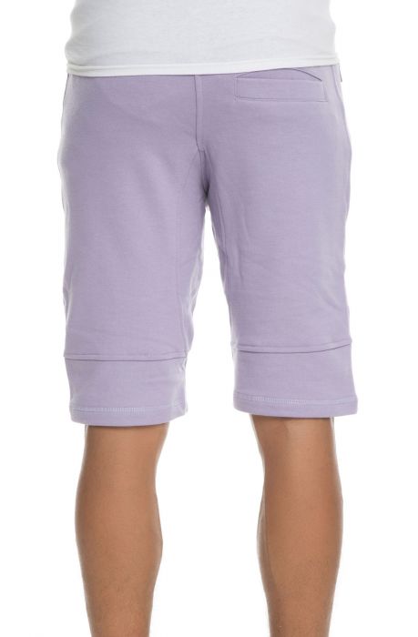 The Laurencio Fleece shorts in Lavender
