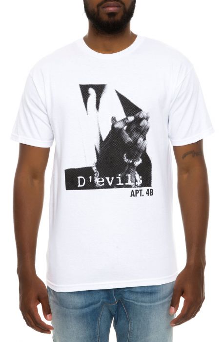 The D'evils Tee in White