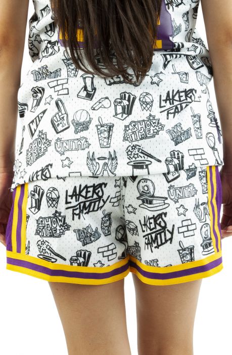 forever 21 lakers shorts