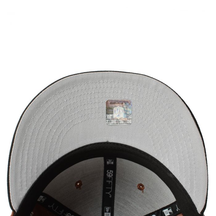 New Era 59FIFTY San Francisco Giants Harvest Brown Black Fitted Hat