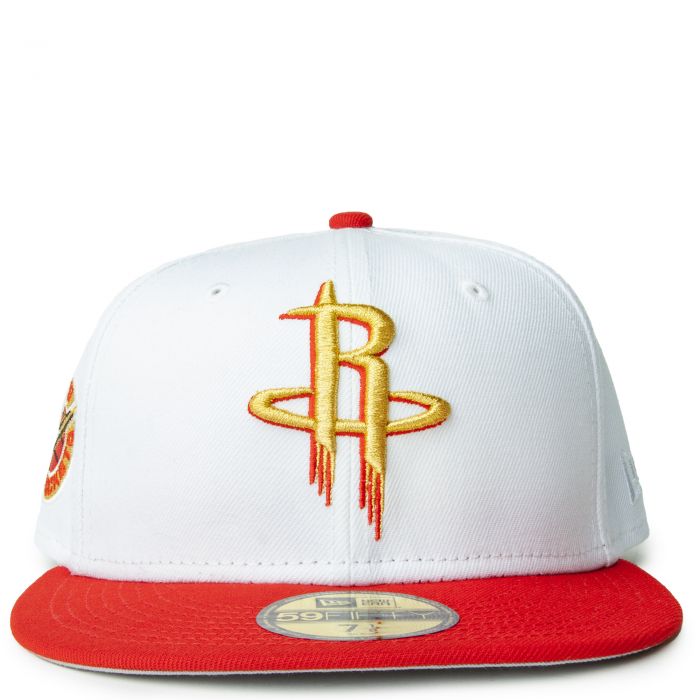 New Era Caps Houston Rockets 59FIFTY Fitted Hat Unisex 7 1/2 - Streetwear -  - Hat 7 1/2