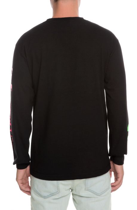 HALL OF FAME The Stoneaged Longsleeve Tee in Black C17HMPC02-BLK ...