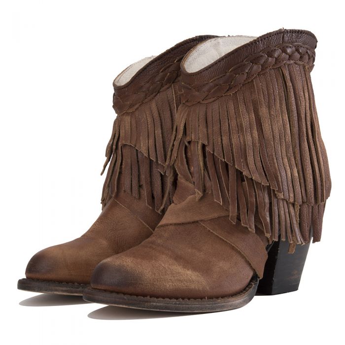 FREEBIRD BY STEVEN : Tonto Cognac Heel Boots FB-TONTO COGNAC - Karmaloop