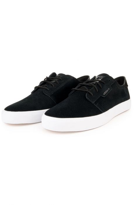 The Seeley Essential Sneaker in Black & White