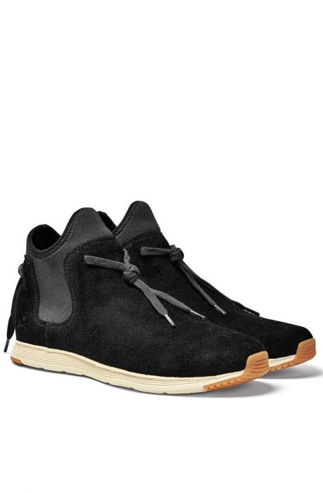 The Brohm Lite Sneaker in Black & Light Bone