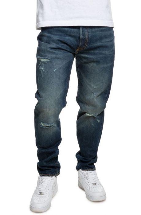 levis 501 customised and tapered jeans