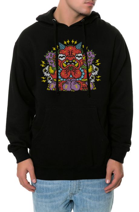 Peachmunkey The Aka Hoodie In Black Sv Aka Hood Blk Plndr 9250