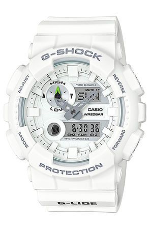 The GAX-100 G-Lide Series Watch in White