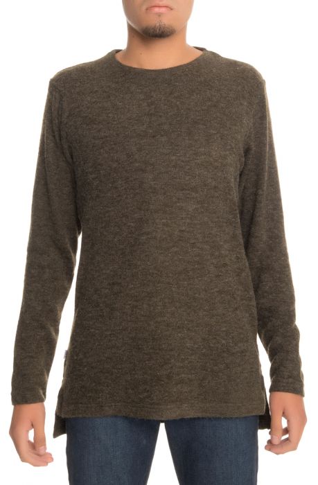 The Bates Sweater in Olive