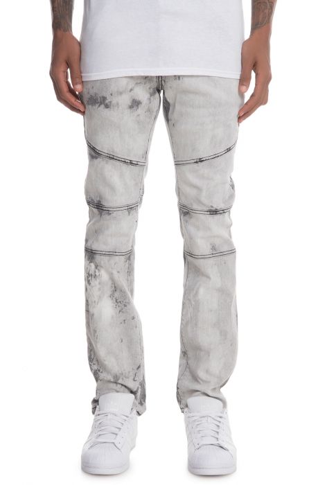 The Euro - Arrowhead Denim Jeans in White
